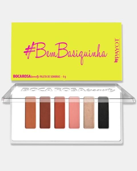 Paleta De Sombras Bem Basiquinha Payot Boca Rosa