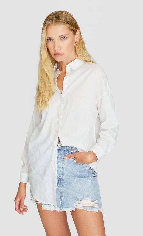 Camicia Oversize Bianco