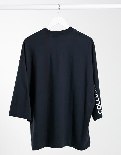 Collusion Unisex Oversized T-shirt With Print-multi from ASOS on 21 Buttons