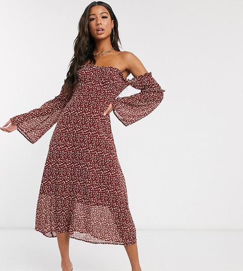 robe bardot rouge