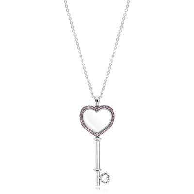Collana Con Pendente Componibile Chiave Del Mio Cuore