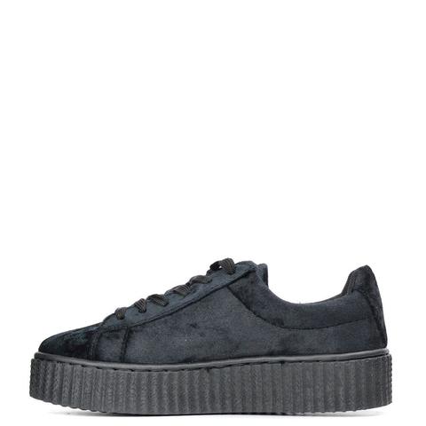 Marnie - Black Velvet Creepers