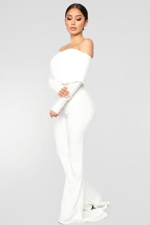 kendall ruched jumpsuit