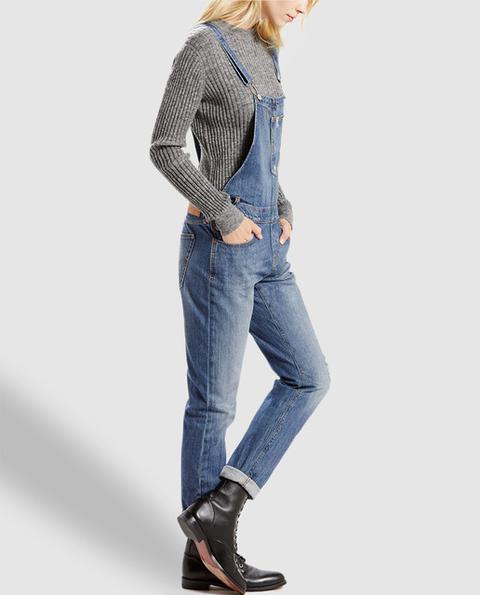 Levi's - Peto Vaquero De Mujer En Color Azul