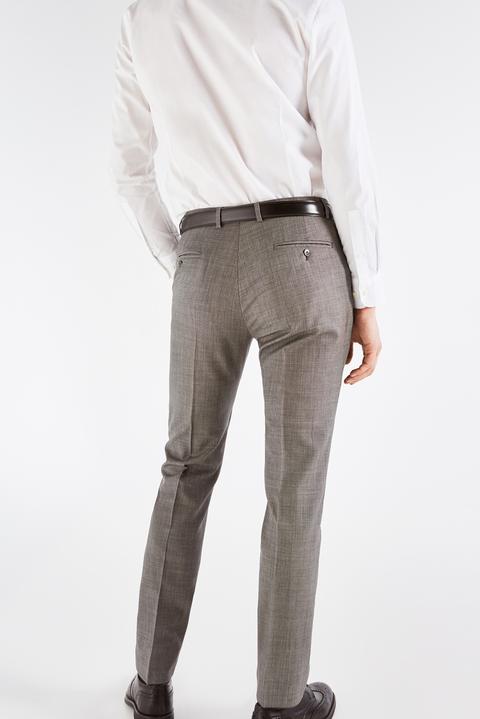 Pantalón Gris Tailored Fit