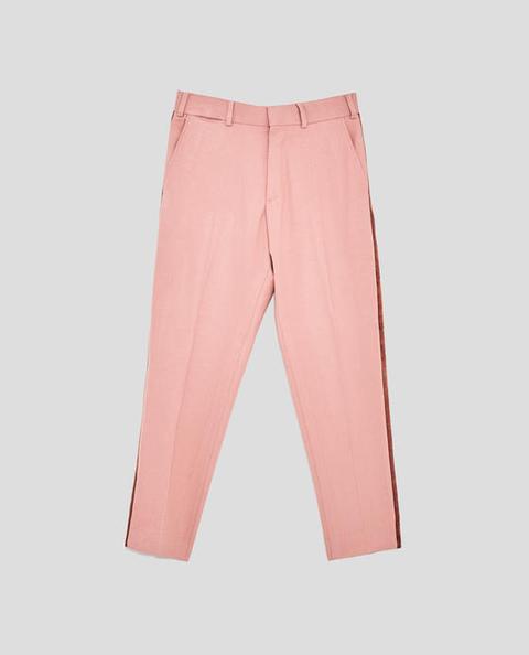 Pantaloni Fantasia Rosa