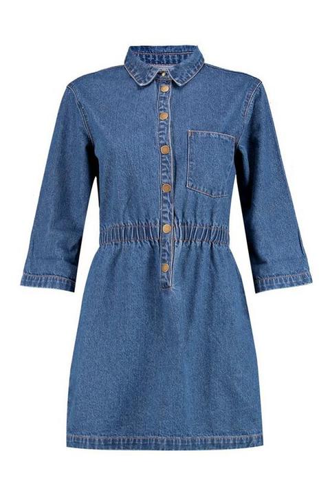 robe bleu jean