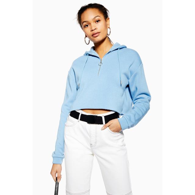 topshop half zip jumper
