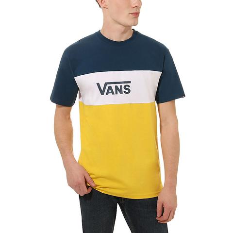 t shirt vans homme jaune