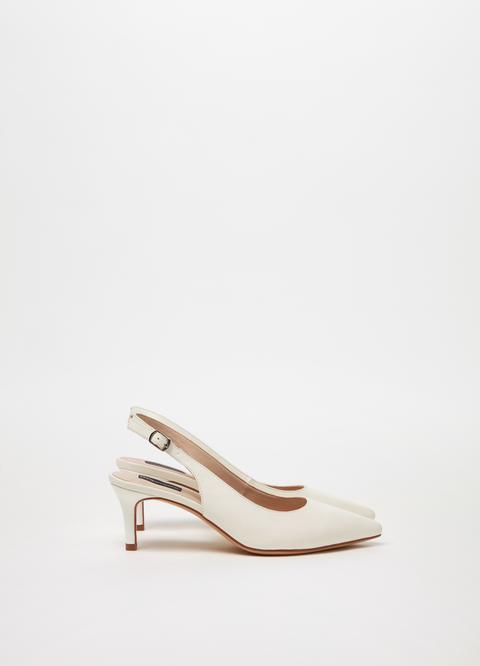 Slingback Con Cinturino Tacco Medio