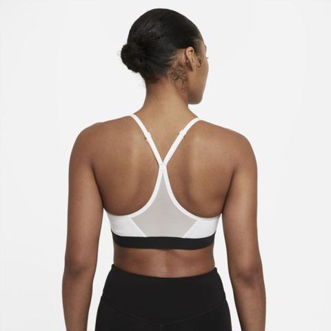 Nike Indy Women's Light-support Padded Sports Bra - White from Nike on ...