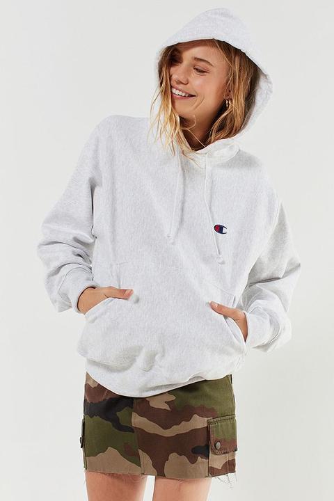 Champion Grey Reverse Weave Hoodie