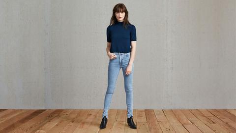 Sliver High Rise Skinny Jeans