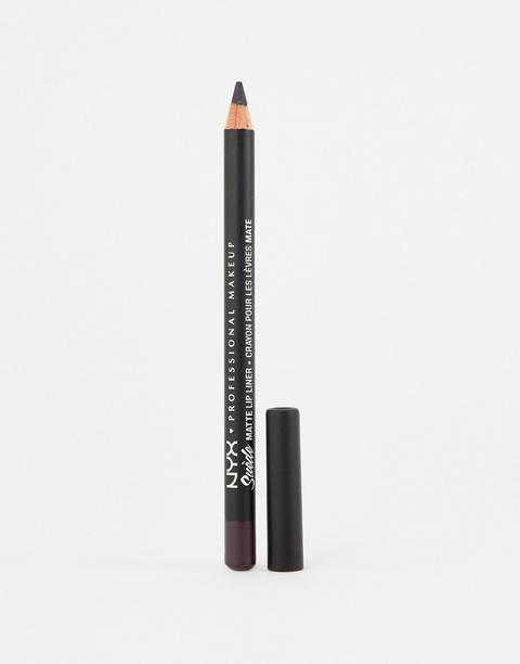 Delineador De Ojos Suede Matte De Nyx Professional Makeup - Doom-rosa