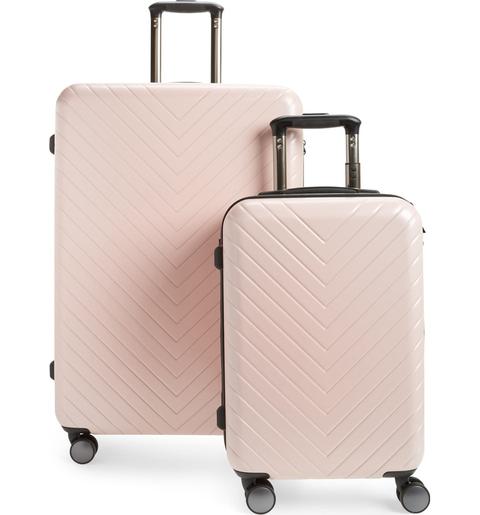 Chevron 29-inch & 18-inch Spinner Luggage Set