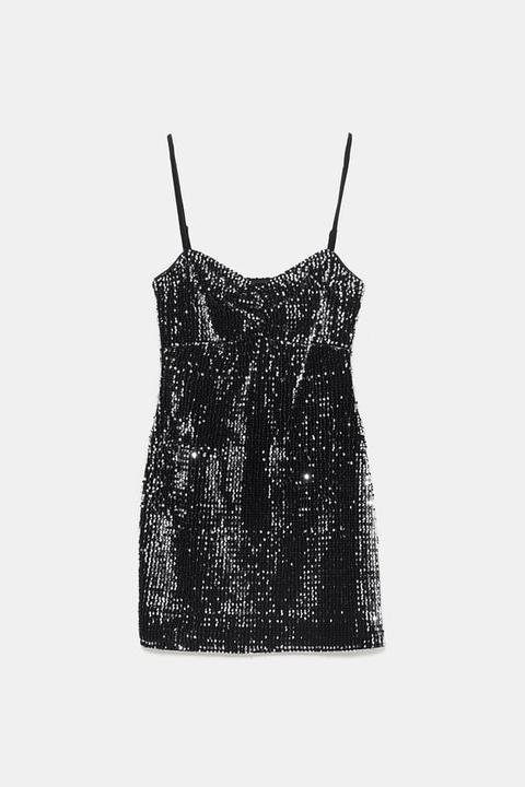 Vestito Tubo Paillettes