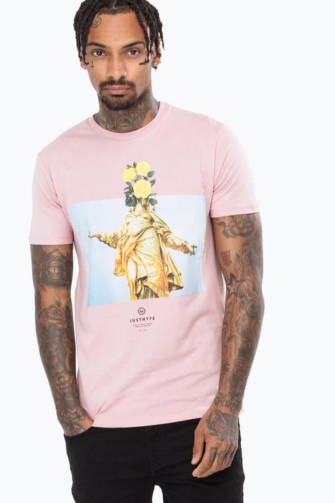 Hype Pink Statue Men's T-shirt