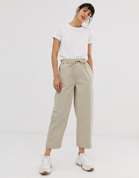 Asos Design Chino Jogger-stone