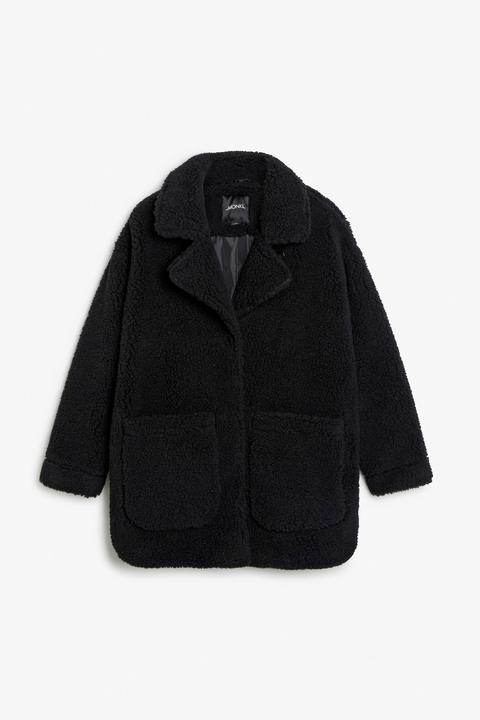 Faux Shearling Coat