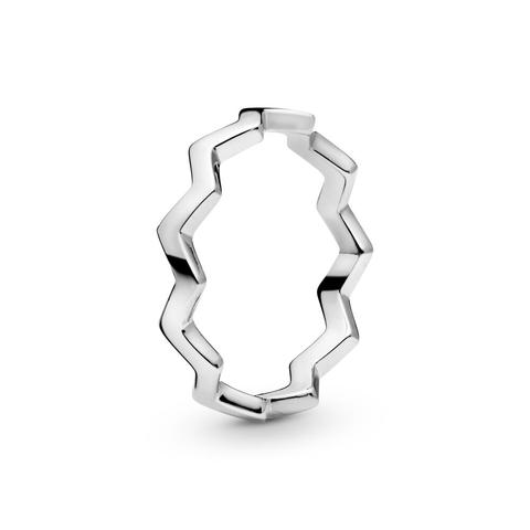 Pandora Polished Zigzag Ring - Sterling Silver