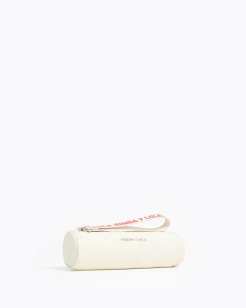 Estuche Cilíndrico M Nylon Marfil