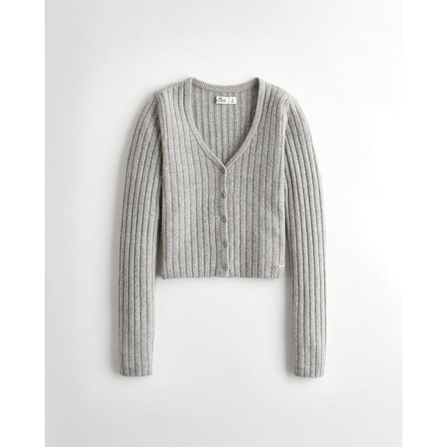 crop slim cardigan
