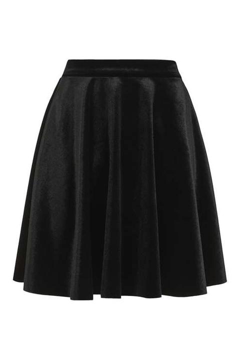 **velvet Skater Skirt By Nobody's Child
