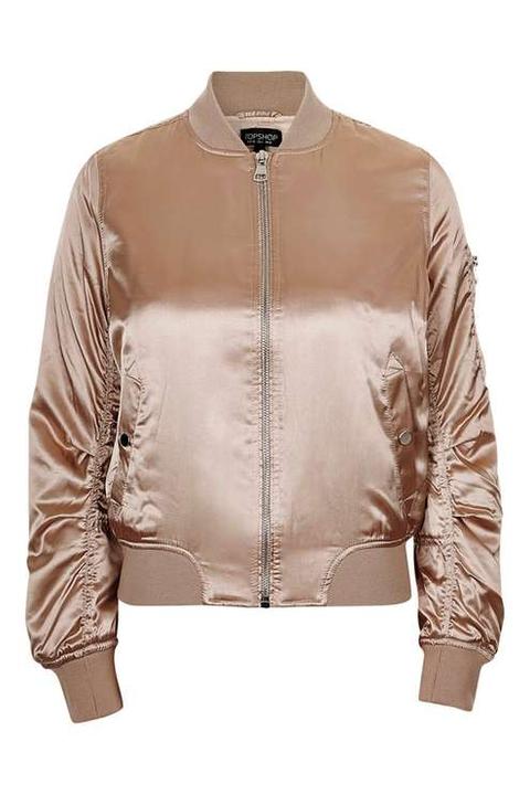 Tall Shiny Ma1 Bomber Jacket - Tall - Clothing