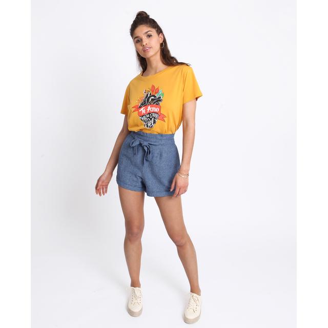 camiseta frida kahlo mango