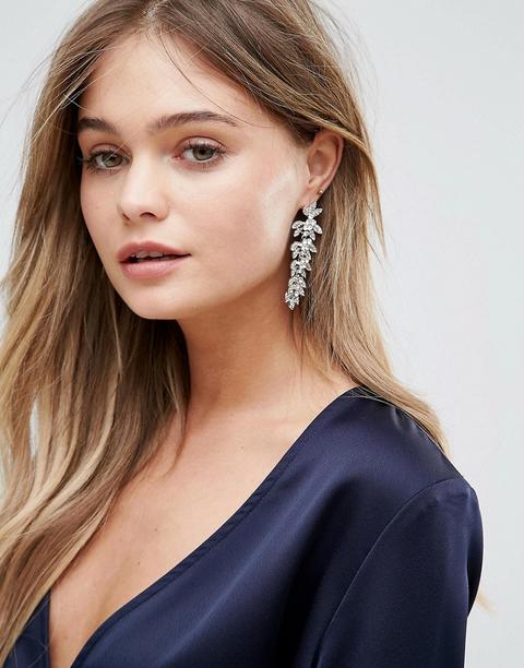Pendientes De Tendencia Con Diseño De Hoja De New Look