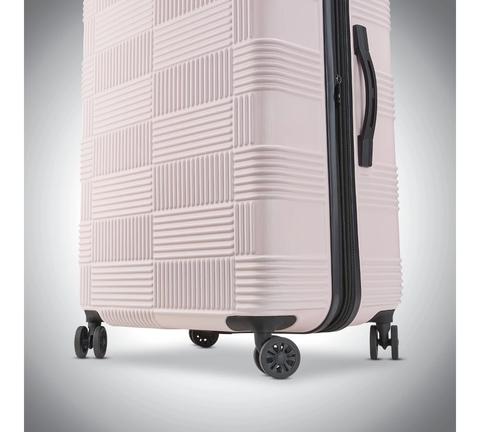 american tourister 20 checkered hardside suitcase
