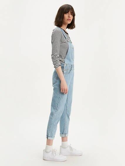 levi's tapered overalls