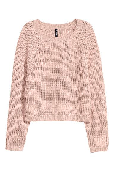 H & M - Pullover A Coste - Rosa