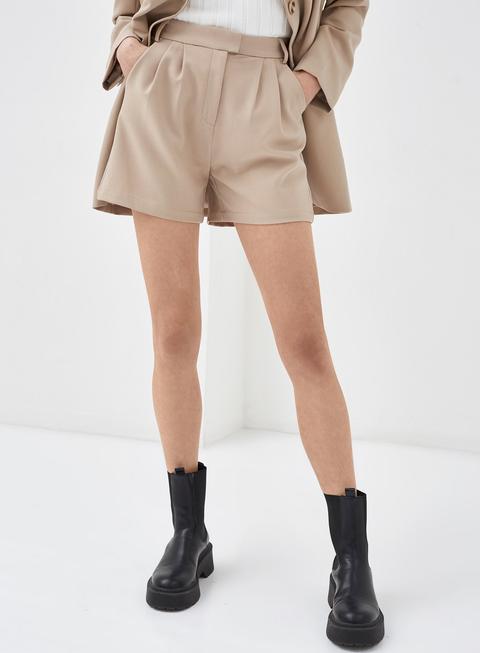 Madeleine Tailored Short Beige