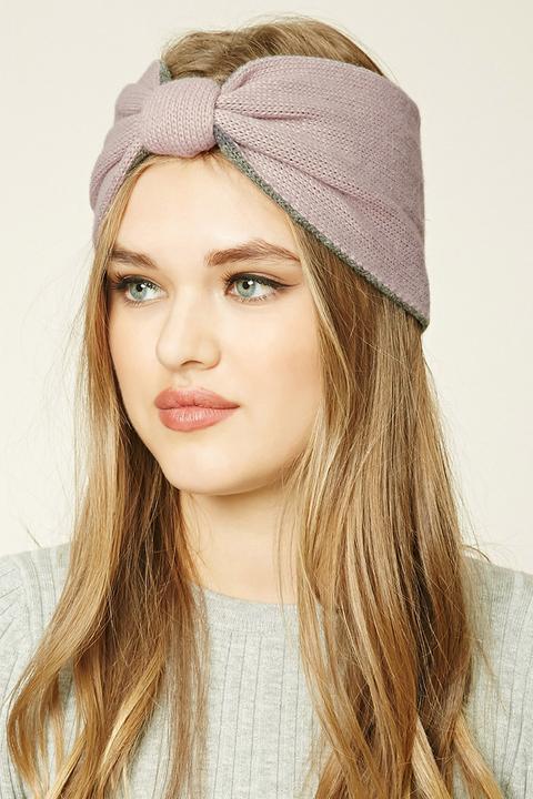 Bow Front Knit Headwrap