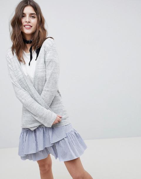 Esprit - Cardigan Leggero - Grigio