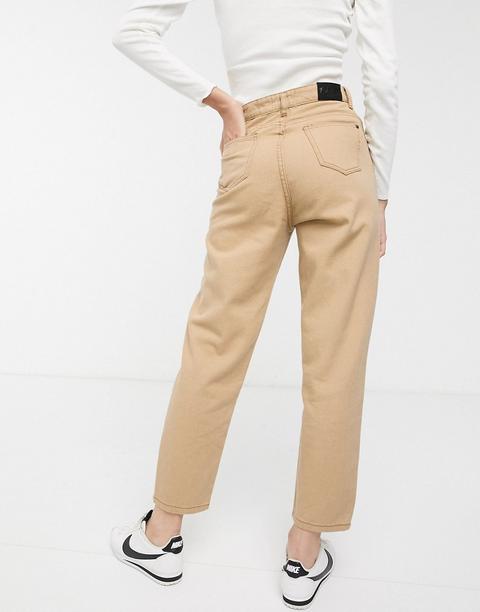 beige mom jeans