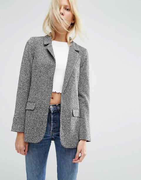 Americana De Punto Texturizado De Asos