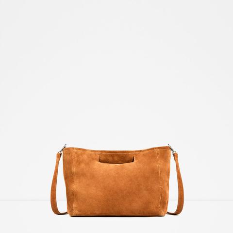 Borsa Shopper Scamosciata