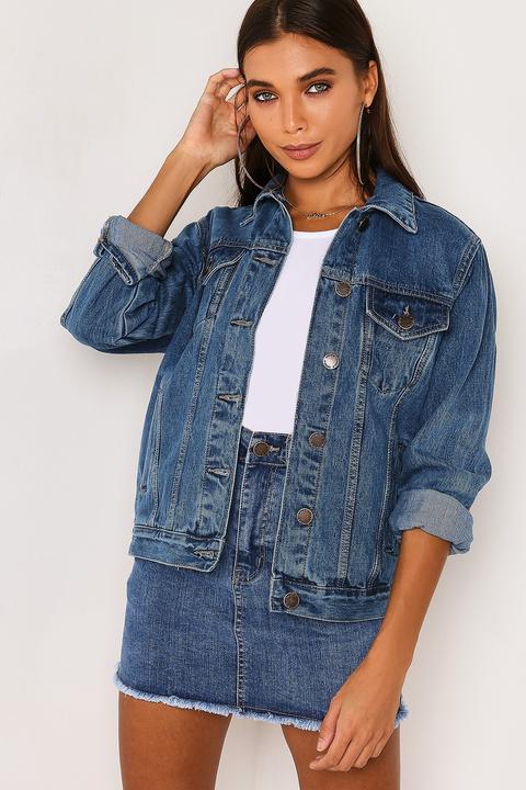 Blue Wash Denim Jacket