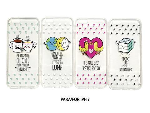 Funda Movil I7 Frases*7x