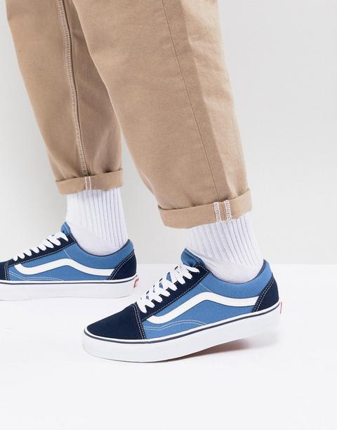 Vans - Old Skool - Blaue Sneaker