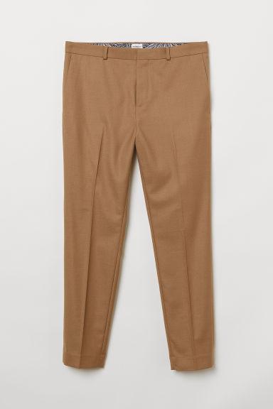 H & M - Pantaloni Completo Skinny Fit - Beige