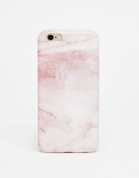 Pink Marble Effect Iphone Case