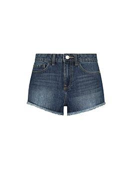 Blaue Denim Shorts