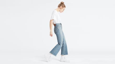 Ribcage Crop Flare Jeans from Levi's on 21 Buttons
