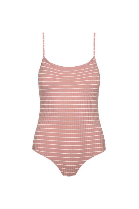 Knitted Basic Body Pnkwhi061 L
