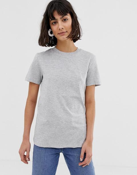 Camiseta Gris My Perfect De Selected Femme