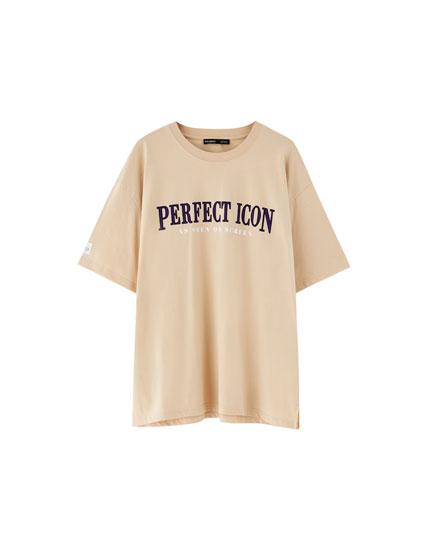 Camiseta Texto 'perfect'