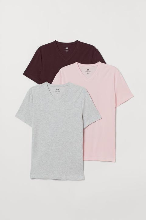 h and m pink shirt